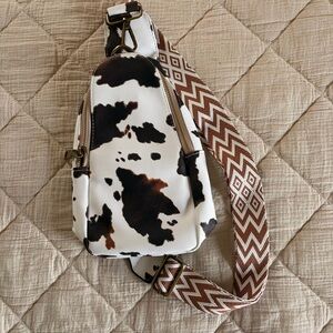 Women’s Cow Print Crossbody Bag
